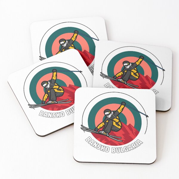 Item preview, Bansko Bulgaria Ski Resort Funny Sticker designed and sold by CornerStore007.