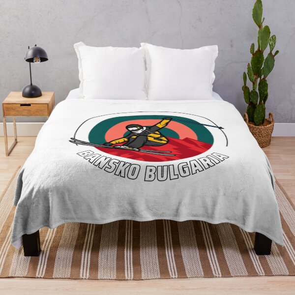 Item preview, Bansko Bulgaria Ski Resort Funny Sticker designed and sold by CornerStore007.