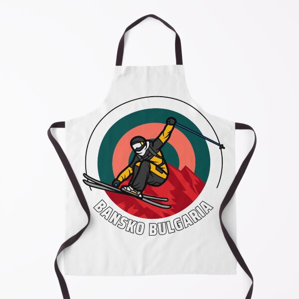 Item preview, Bansko Bulgaria Ski Resort Funny Sticker designed and sold by CornerStore007.