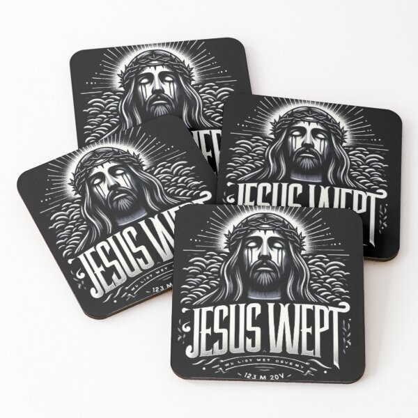 Item preview, "Jesus wept ": Jesus wept bible verse ,John 11:35. designed and sold by Obinne.