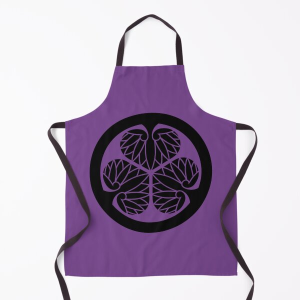 Item preview, Traditional Japanese Samurai crest: Tokugawa mallow - Edomurasaki designed and sold by Onigokko.