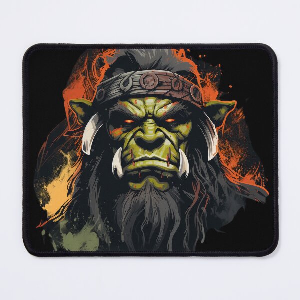 Item preview, The orcish chief native Indian American designed and sold by GruumchsGoods.