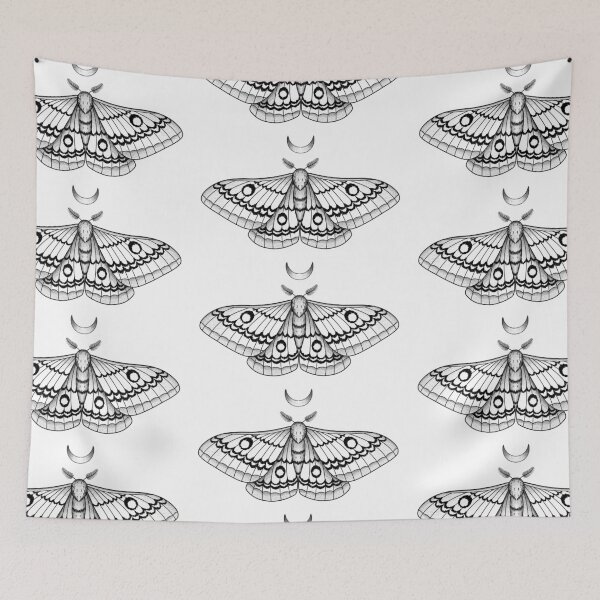 Item preview, Moth and Moon designed and sold by Idle Morrow.