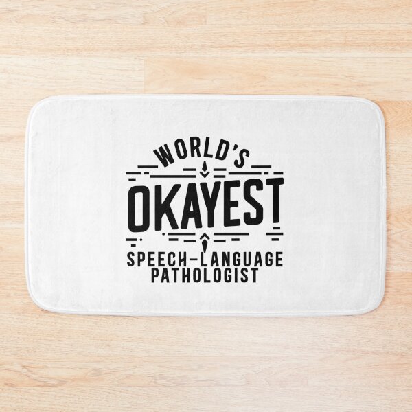 Item preview, World's Okayest SLP designed and sold by TeesYouWant.
