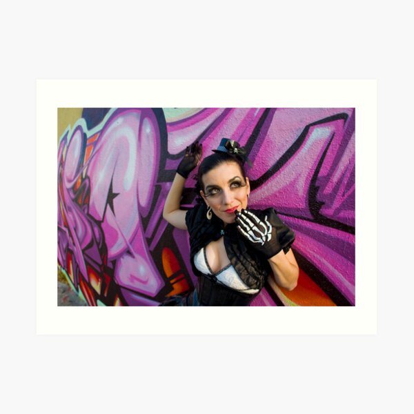 Um... Graff Lolita? :) Art Print