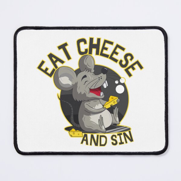 Item preview, Eat Cheese And Sin designed and sold by WildPalette-Art.