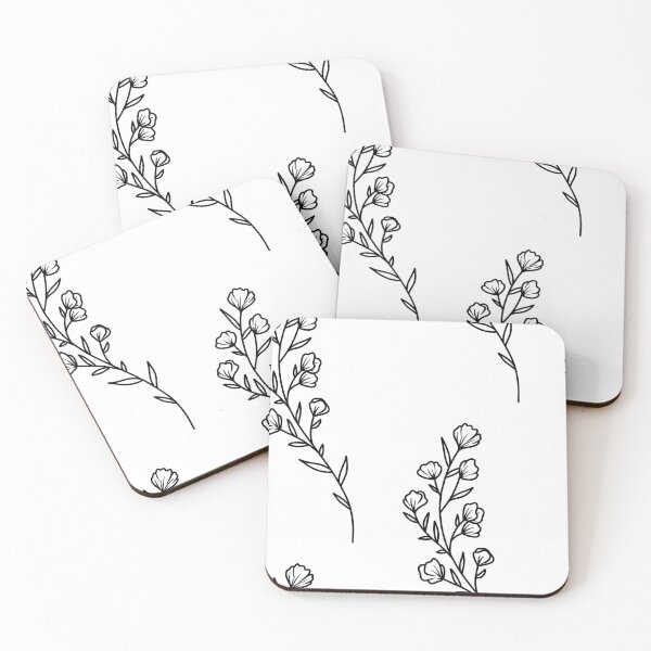 Item preview, Floral Etching designed and sold by Idle Morrow.