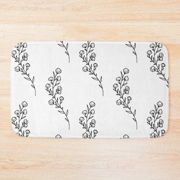 Item preview, Floral Etching designed and sold by Idle Morrow.