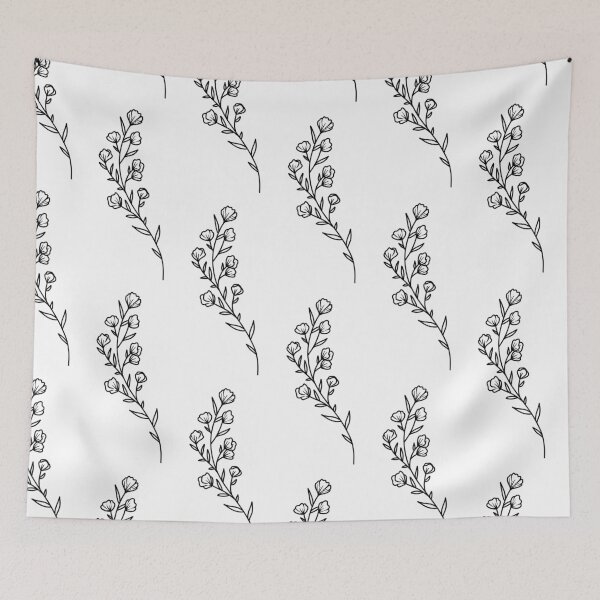 Item preview, Floral Etching designed and sold by Idle Morrow.