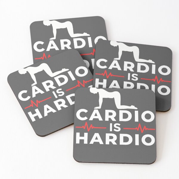 Item preview, Cardio is hard I like to stay home designed and sold by Funky  Fibers.