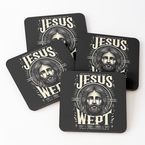 Item preview, JESUS WEPT BIBLE VERSE designed and sold by Obinne.