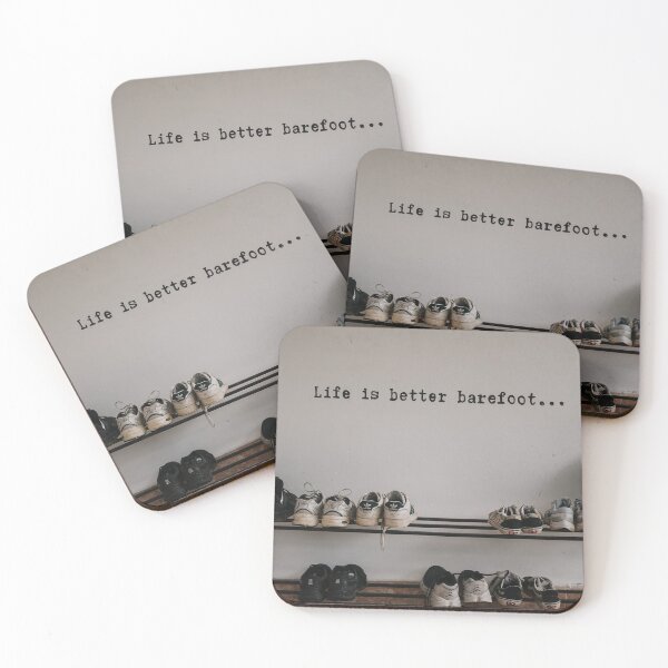 Item preview, Life is better barefoot designed and sold by chaosvera.