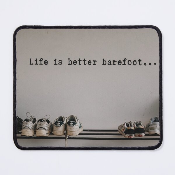 Item preview, Life is better barefoot designed and sold by chaosvera.