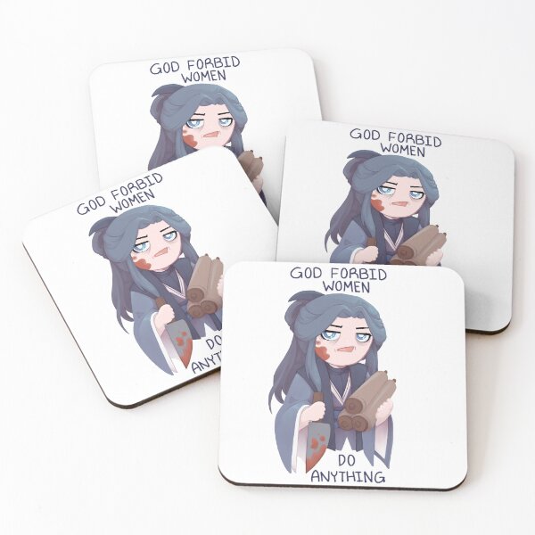 Item preview, God Forbid Ling Wen Does Anything designed and sold by Tea Cat Arts.