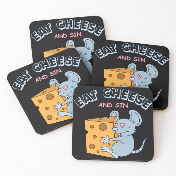 Item preview, Eat Cheese And Sin Funny Rat designed and sold by WildPalette-Art.