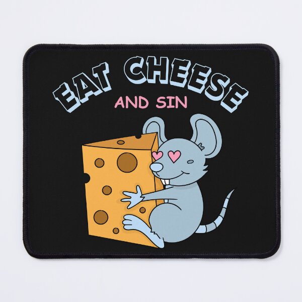 Item preview, Eat Cheese And Sin Funny Rat designed and sold by WildPalette-Art.