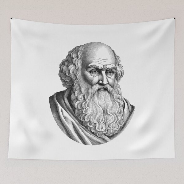 Item preview, Heraclitus Greek philosopher designed and sold by NTGUILTY.
