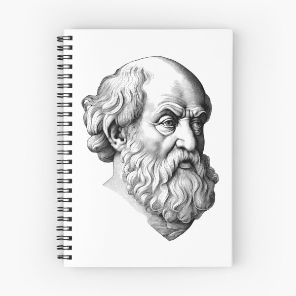 Item preview, Greek philosopher Heraclitus  designed and sold by NTGUILTY.