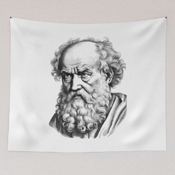 Item preview, Portrait Heraclitus  designed and sold by NTGUILTY.