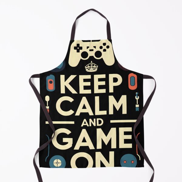 Item preview, Keep Calm And Game On Funny Gaming designed and sold by KitonicTees.