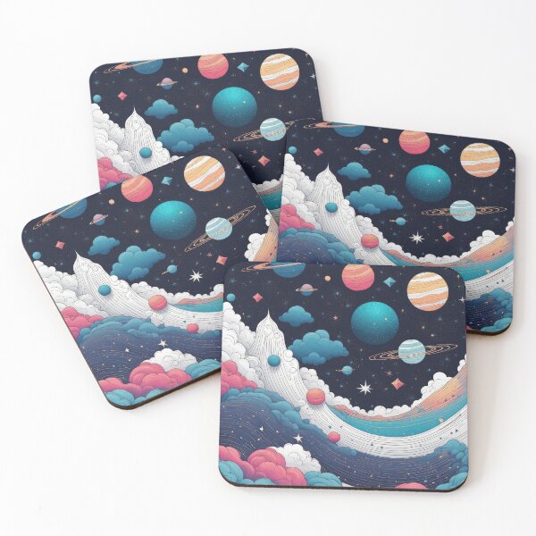 Item preview, Meeting Point of Stars designed and sold by cyberartstudiox.