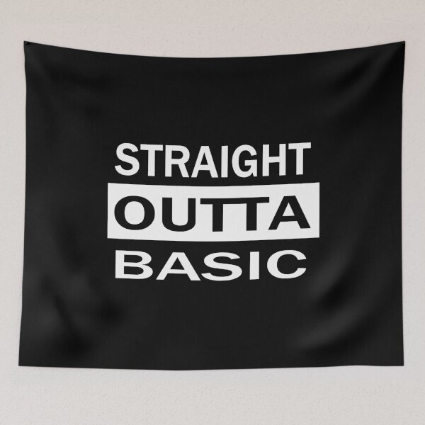 Item preview, Straight Outta Basic, Training Design designed and sold by ronnieyoung.