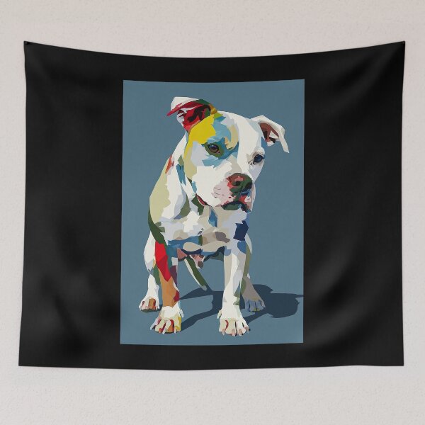 Item preview, Ornate Cute Pitbull designed and sold by Yogimeister.