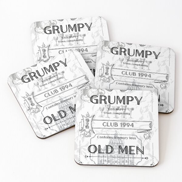 Item preview, Grumpy old men designed and sold by Belarte.shop.