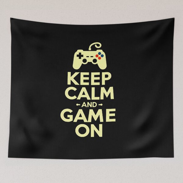 Item preview, Video Game Keep Calm And Game On designed and sold by KitonicTees.