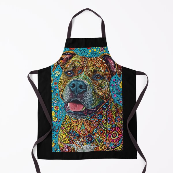 Item preview, Ornate Cute Pitbull designed and sold by Yogimeister.