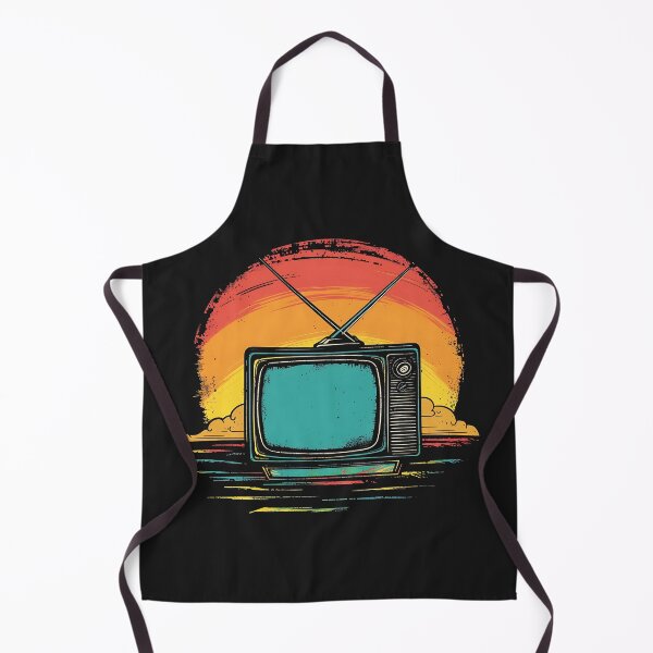 Item preview, Old School Vintage TV Retro Sunset designed and sold by WildPalette-Art.