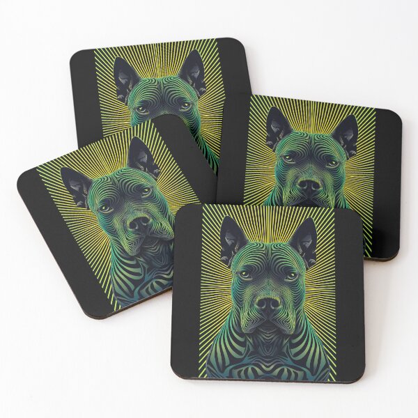 Item preview, Ornate Cute Pitbull designed and sold by Yogimeister.