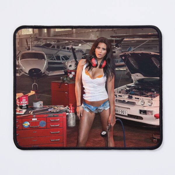 Item preview, Woman in a workshop designed and sold by Road To Track.