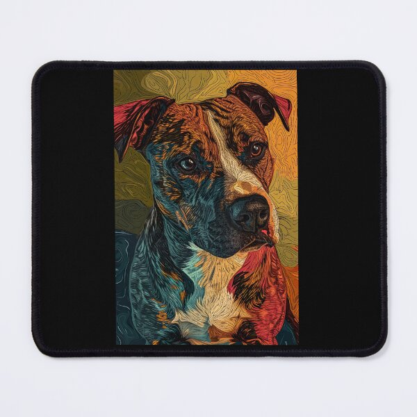 Item preview, Ornate Cute Pitbull designed and sold by Yogimeister.