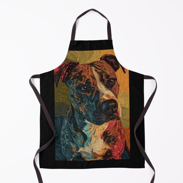 Item preview, Ornate Cute Pitbull designed and sold by Yogimeister.
