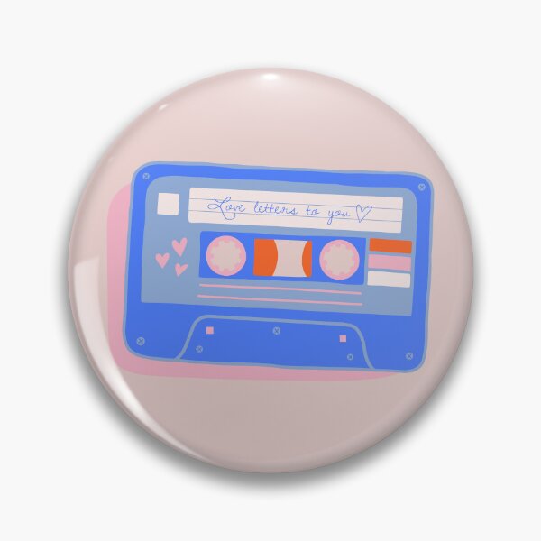 Item preview, Love letters to you. Cassette tape illustration designed and sold by Alika's  Garden.