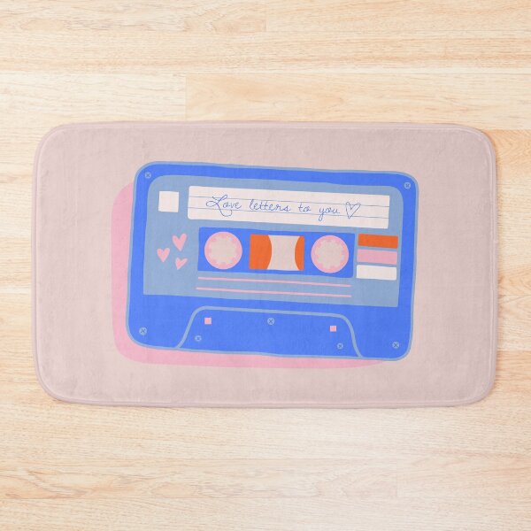 Item preview, Love letters to you. Cassette tape illustration designed and sold by Alika's  Garden.