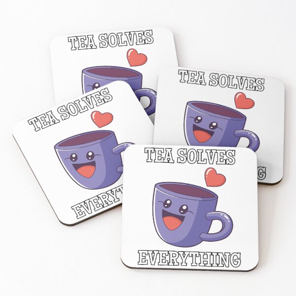 Item preview, Tea Solves Everything !! Funny Quote Magnets designed and sold by CornerStore007.