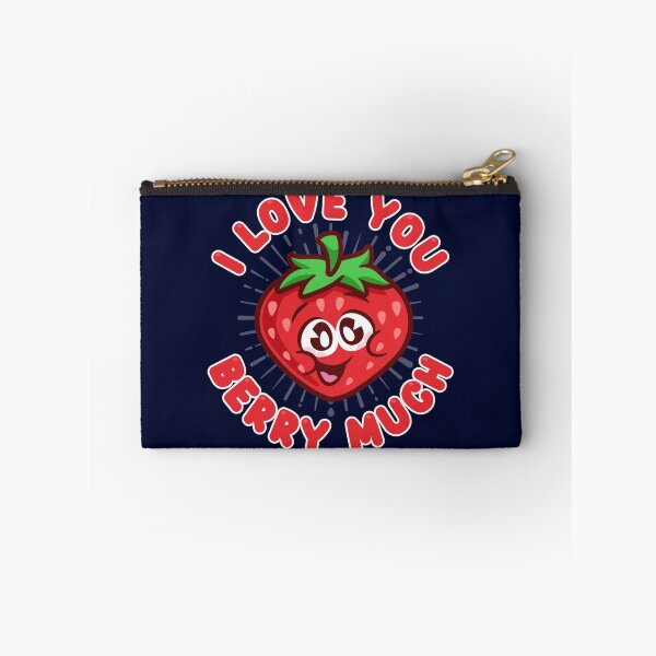 Item preview, I love you berry much - cute strawberry designed and sold by messy-nessie.