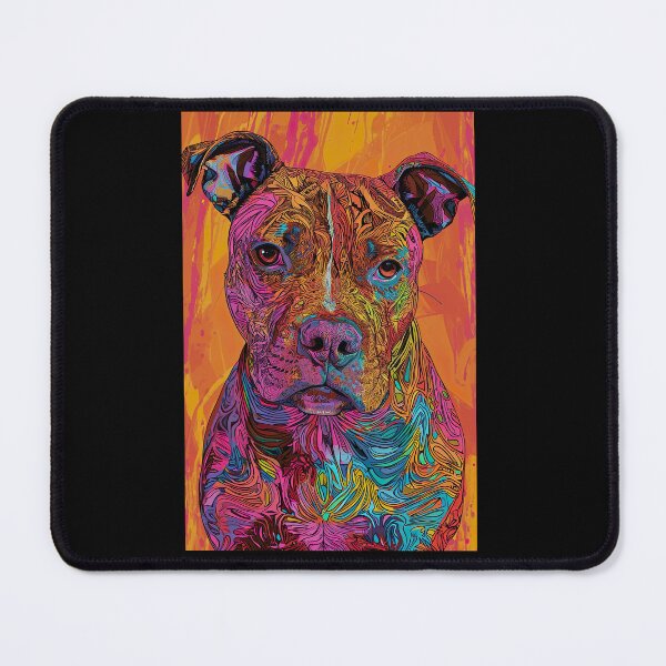 Item preview, Ornate Cute Pitbull designed and sold by Yogimeister.