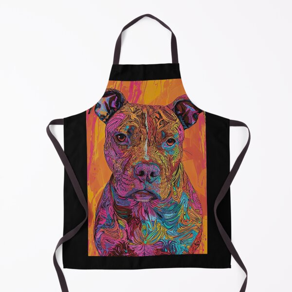 Item preview, Ornate Cute Pitbull designed and sold by Yogimeister.