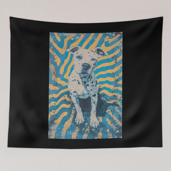 Item preview, Ornate Cute Pitbull designed and sold by Yogimeister.