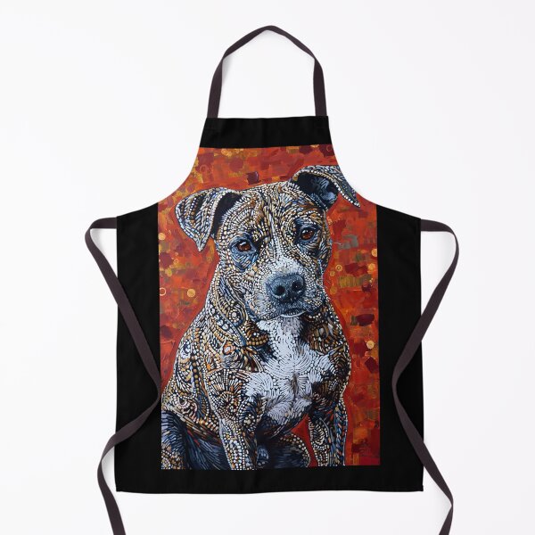 Item preview, Ornate Cute Pitbull designed and sold by Yogimeister.