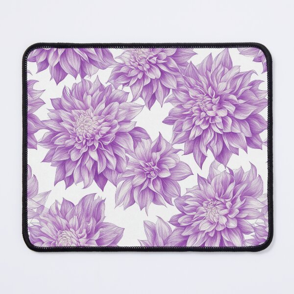 Item preview, Dahlia flower pattern designed and sold by CoolPixels.