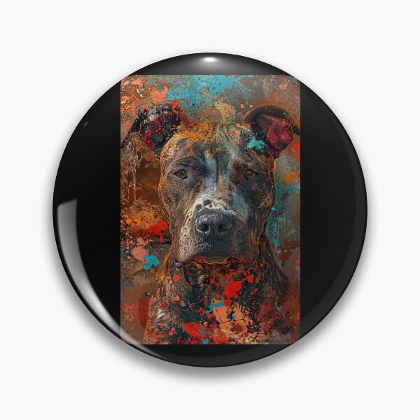 Artikelvorschau, Ornate Cute Pitbull entworfen und verkauft von Yogimeister.