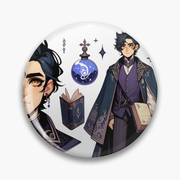 Item preview, Mystic Arcanist and His Celestial Familiar: Veil of Shadows designed and sold by shadowpalette.