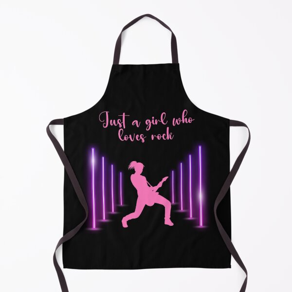 Item preview, Just a girl who loves rock designed and sold by RedStormCrafts.