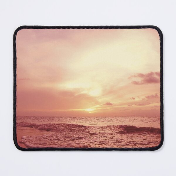 Item preview, Pink Sundown Over The Sea designed and sold by RelaxingEscapes.