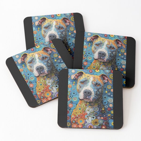 Item preview, Ornate Cute Pitbull designed and sold by Yogimeister.