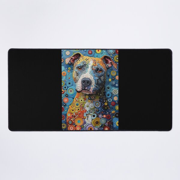 Item preview, Ornate Cute Pitbull designed and sold by Yogimeister.
